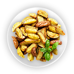 Potato Wedges & Bbq Dip 